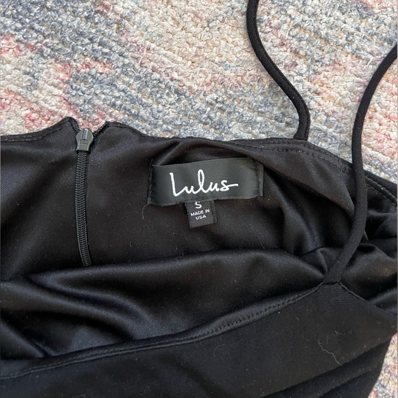 Lulus Black Mini Dress - Picture 2 of 2